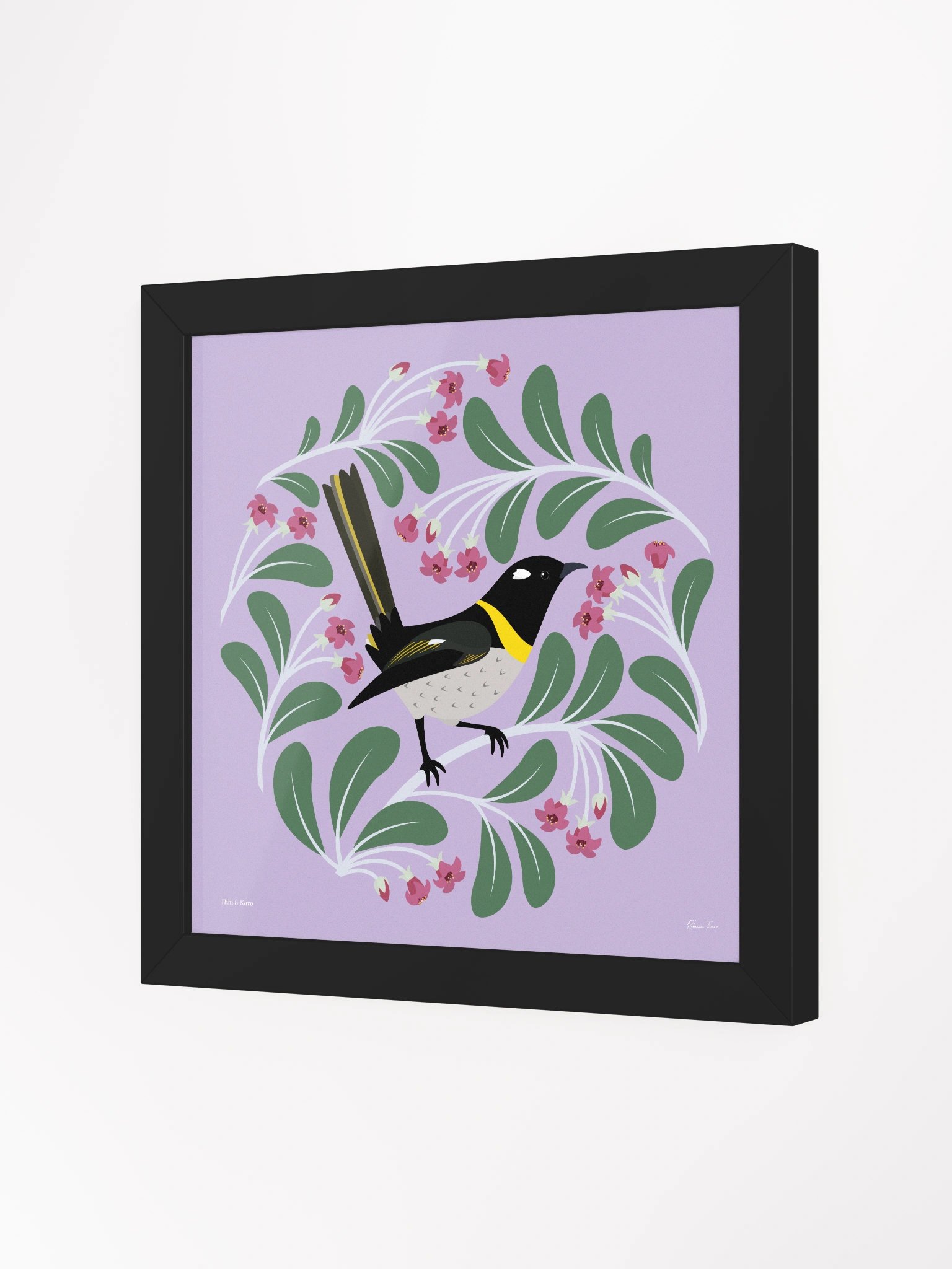 Hihi in Karo Framed Wall Art product image (2)
