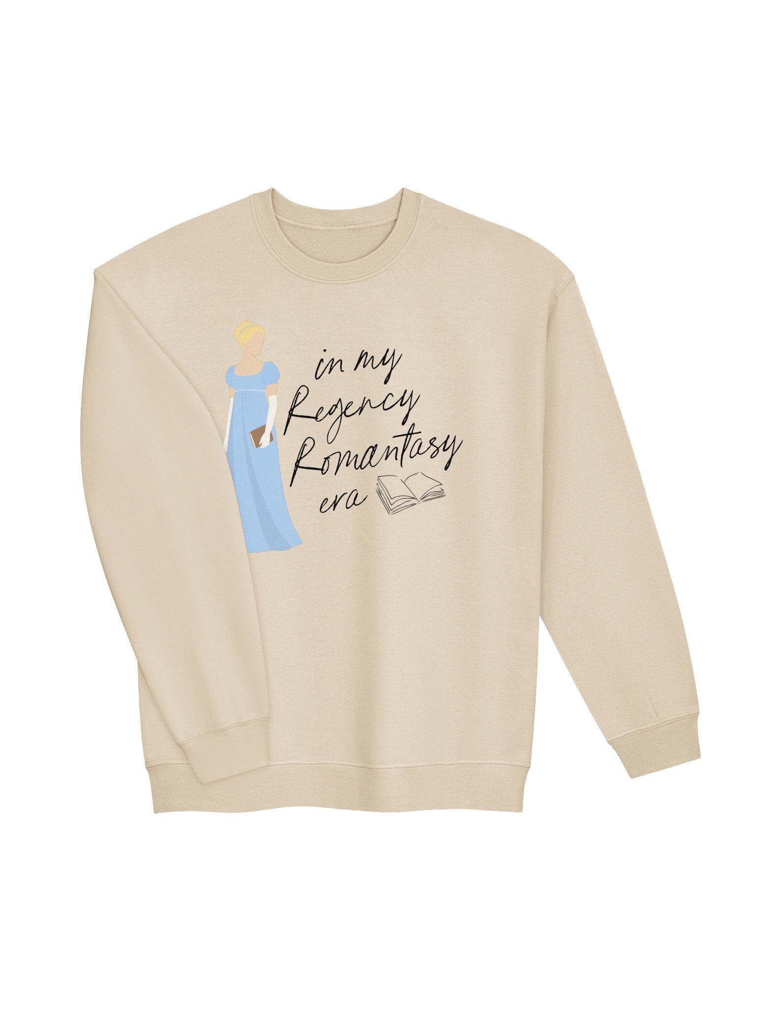 Regency Romantasy Era Sweatshirt | BLUE product image (3)