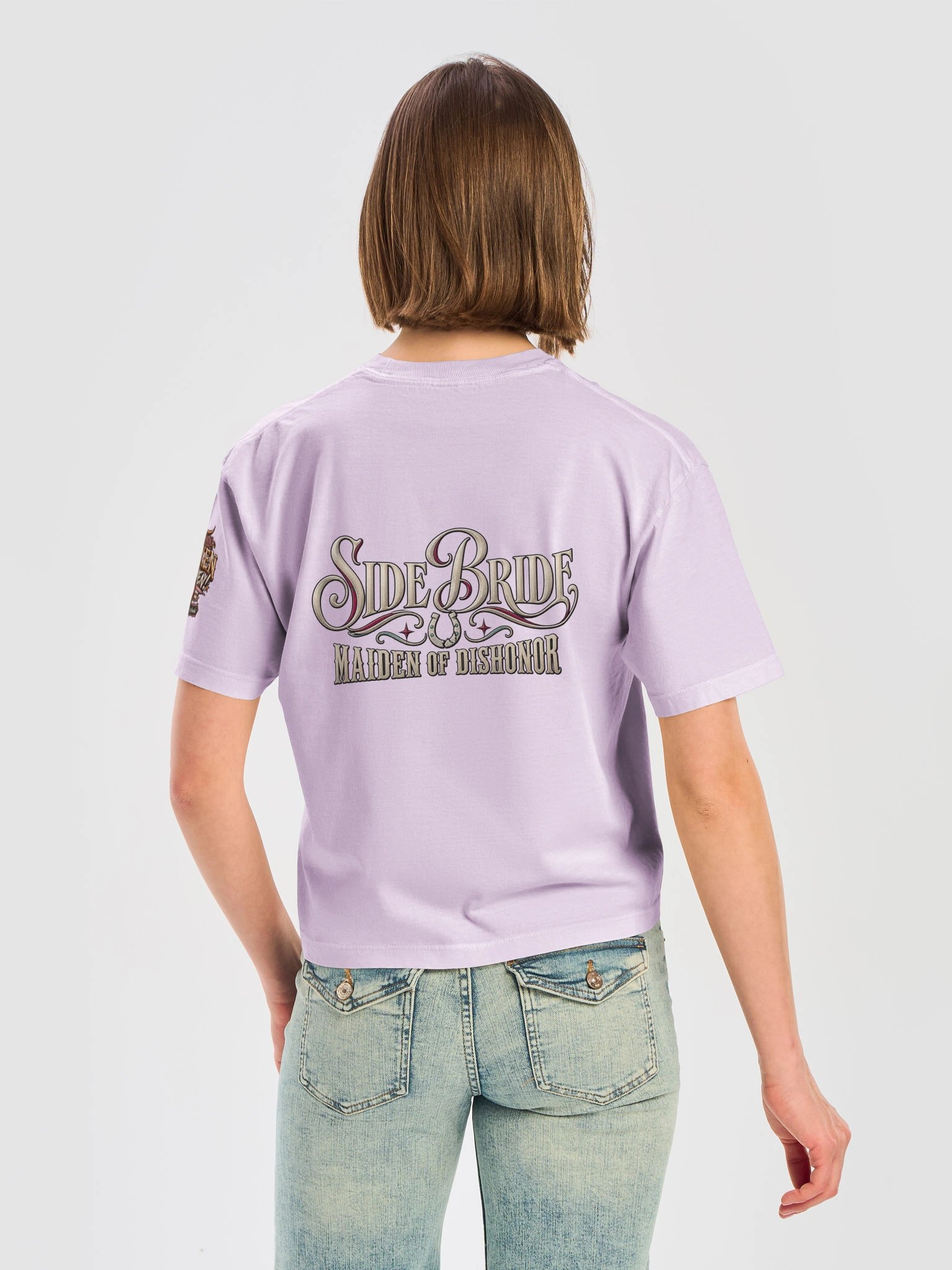 Funny Bachelorette Party Shirt — Side Bride, Maiden of Dishonor Tee | Broken Women!™ product image (7)