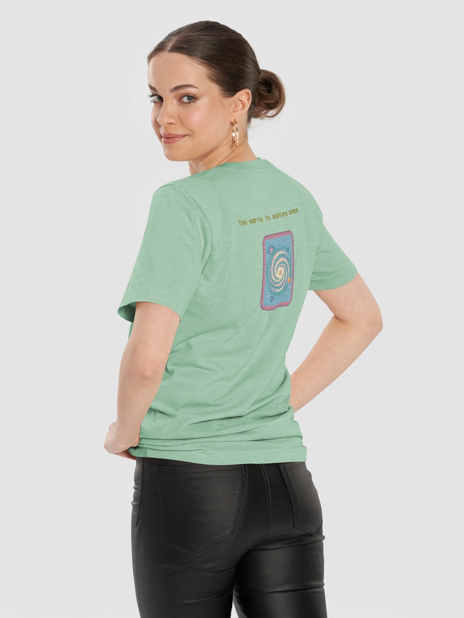 Millennial Tech Evolution Retro Tee - Green Theme product image (11)
