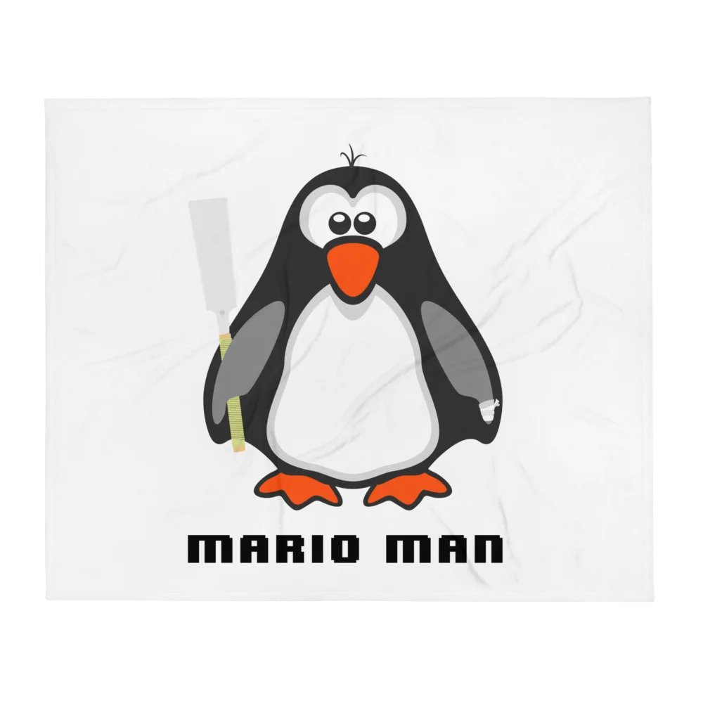 Mario Man Super Soft Blanket product image (1)