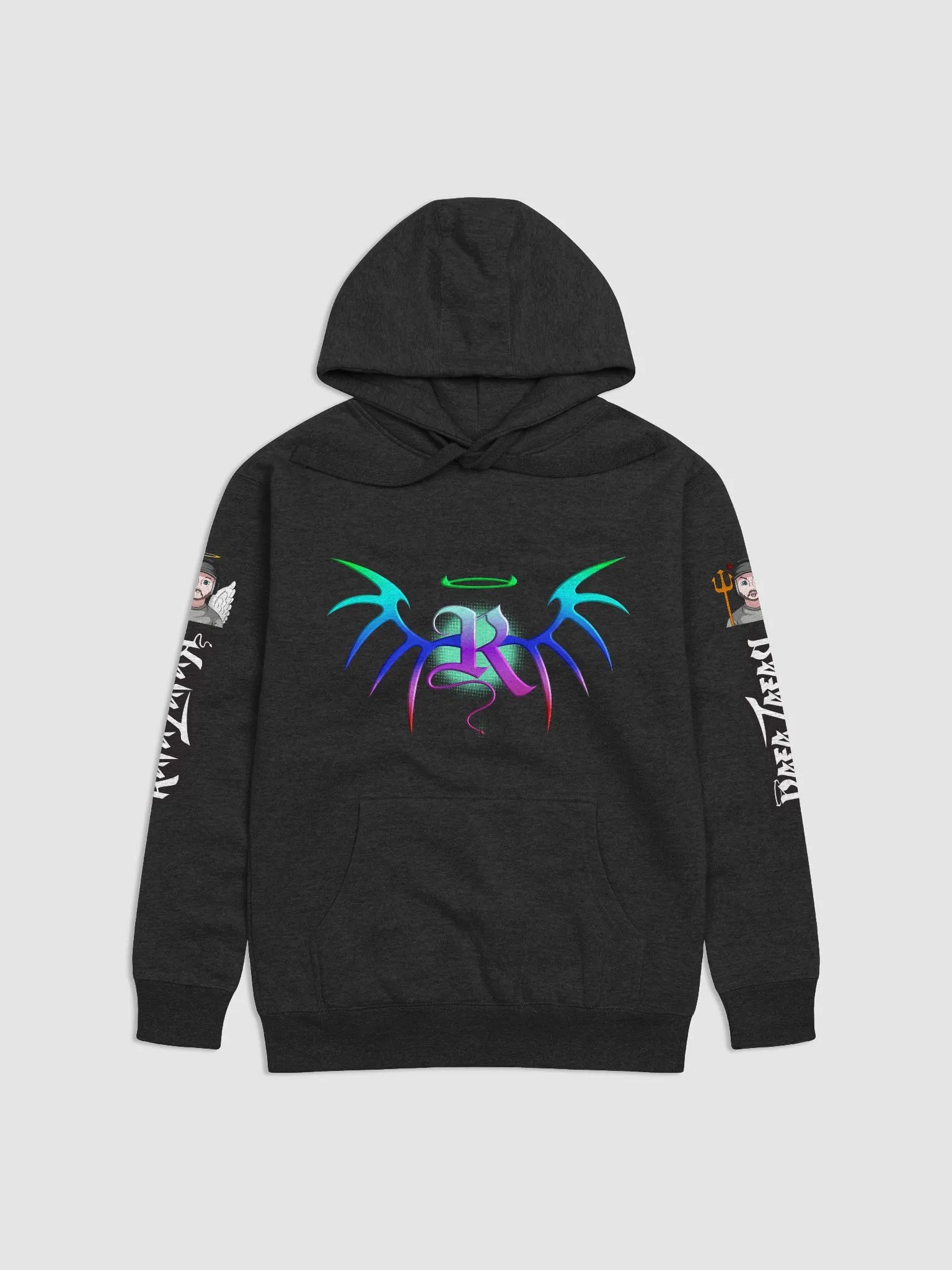RafaZafar Logo Unisex Hoodie (vaporwave) product image (1)