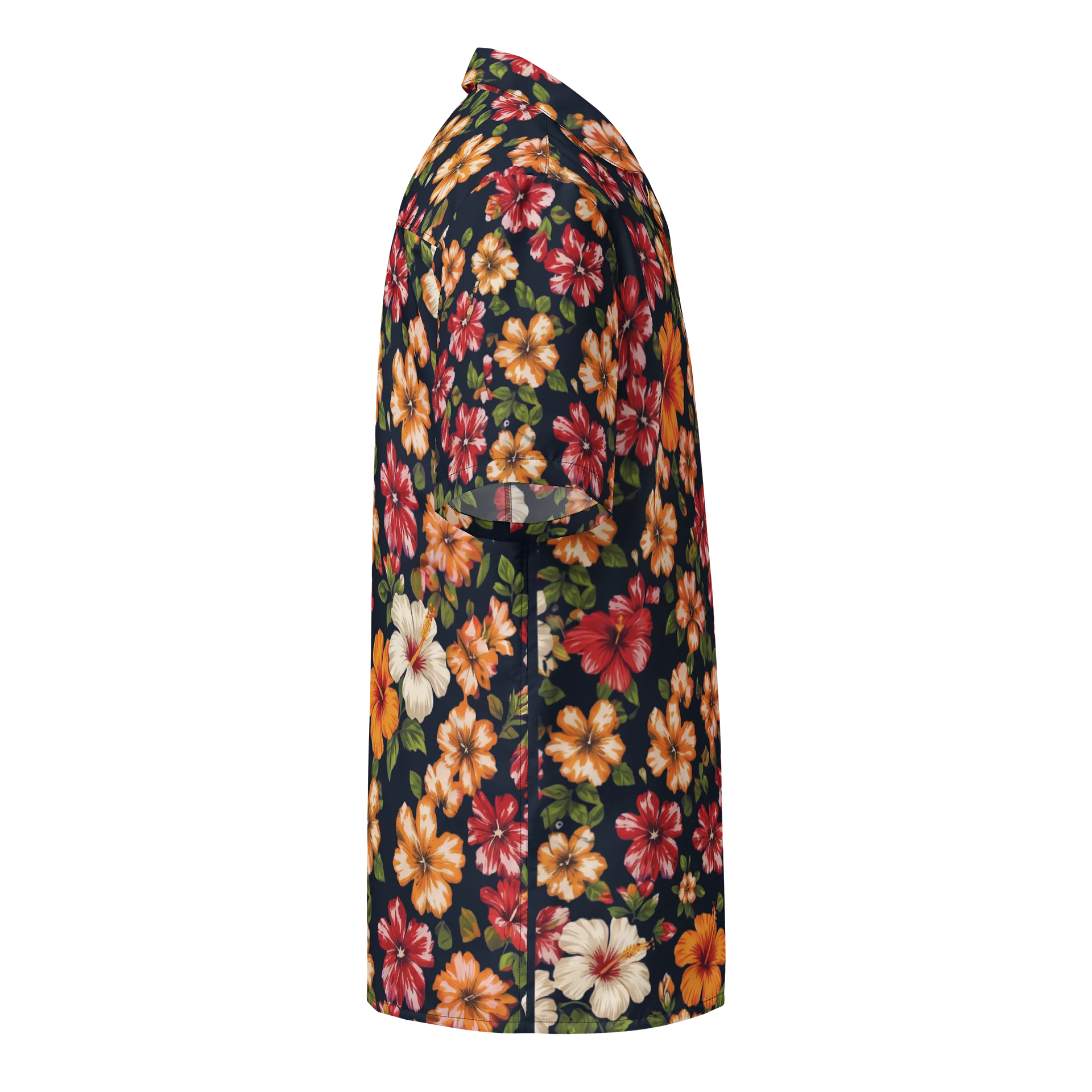 GTA 6 Cal Hampton Purple Floral Hawaiian Shirt product image (5)