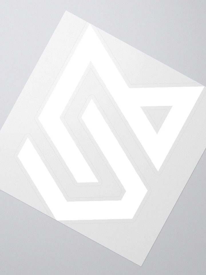 Brand Sticker (white) product image (2)