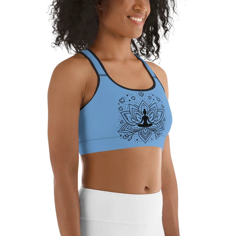 Blue Lotus Sporty Bra product image (4)