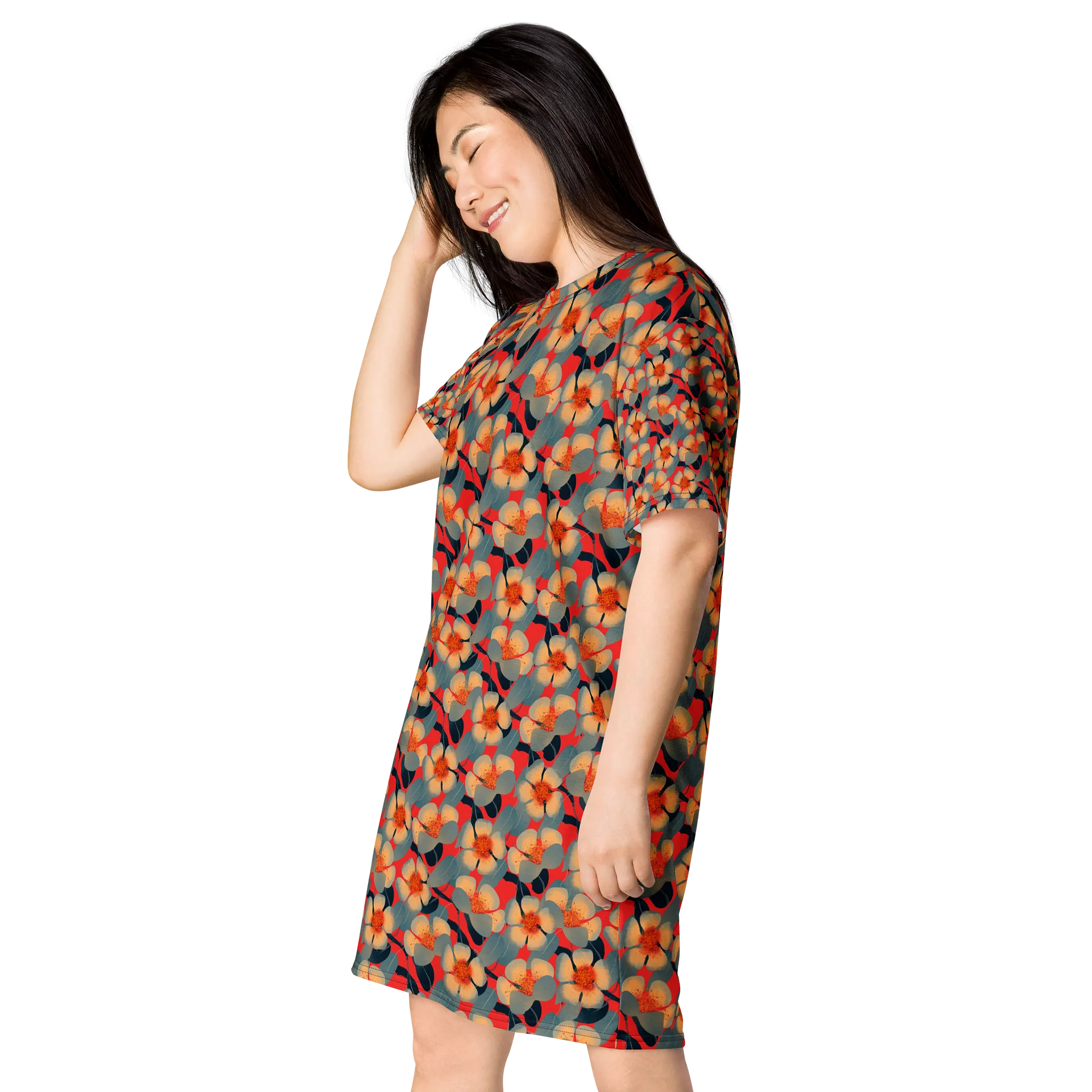 Blossom Comfort Oversized Nightshirt Dress product image (3)