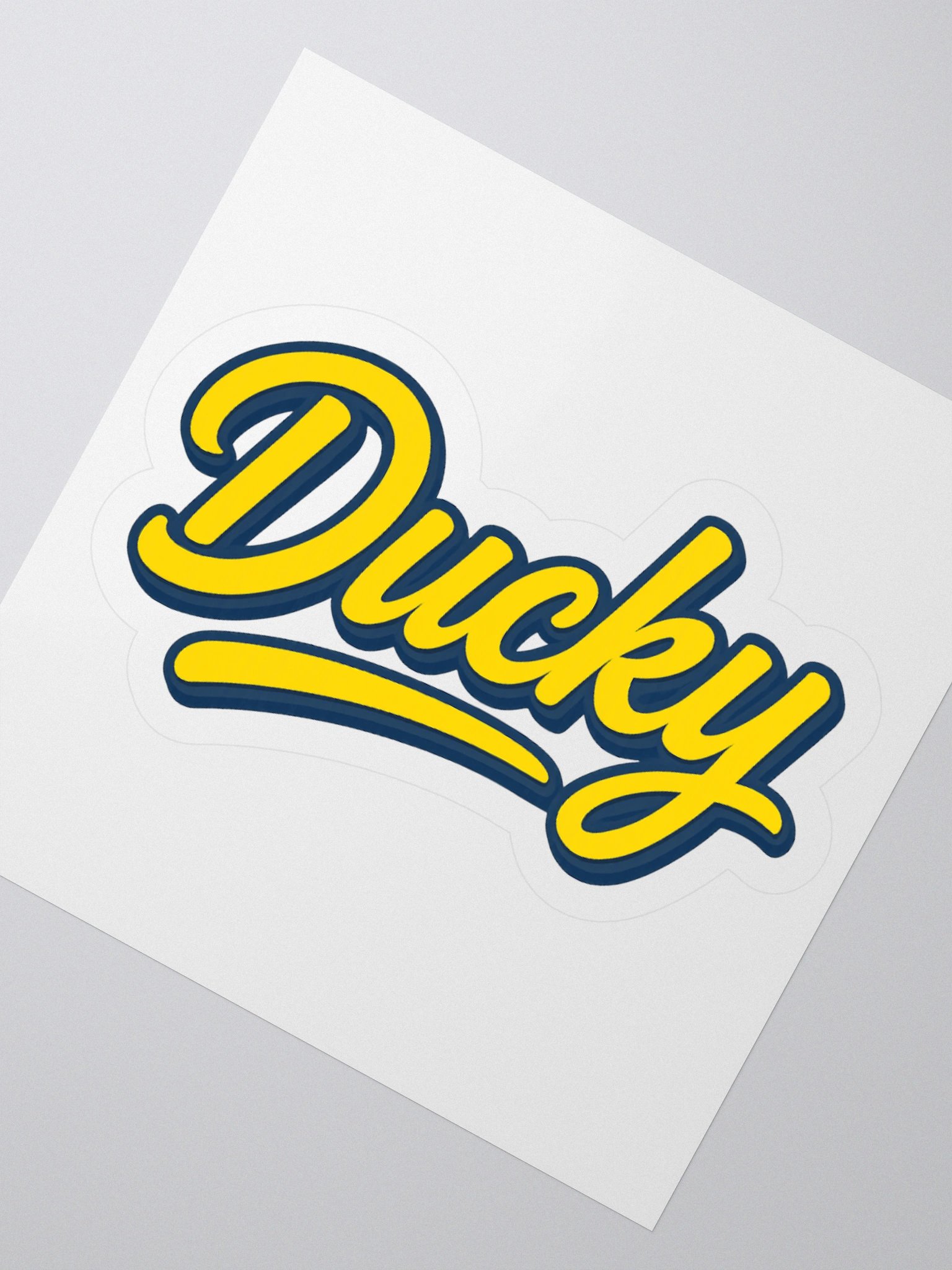 Ducky Name Sticker product image (2)