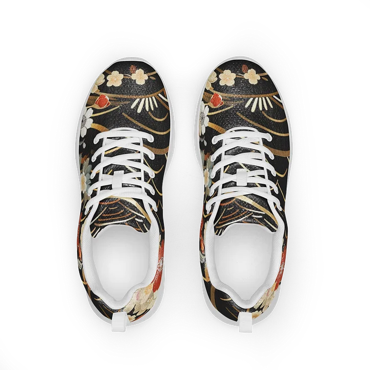 Japanese Kimono Floral Athletic Shoes | Women's Flyknit Sakura Sneakers product image (2)