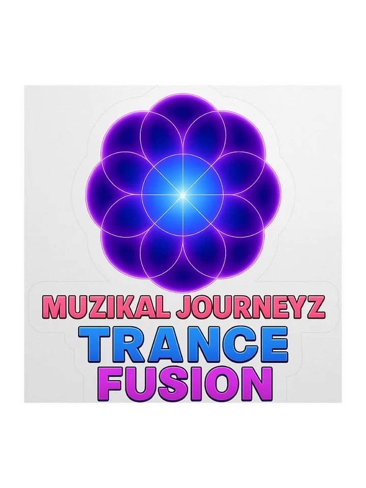 Trance Fusion Flower Kiss Cut Stickers product image (1)