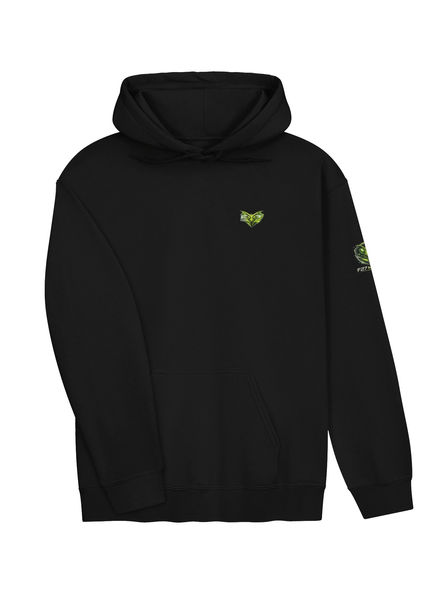 F27 Mantis Strength In Silence Hoodie | Motivational Gym Wear by FayzieBobs product image (3)