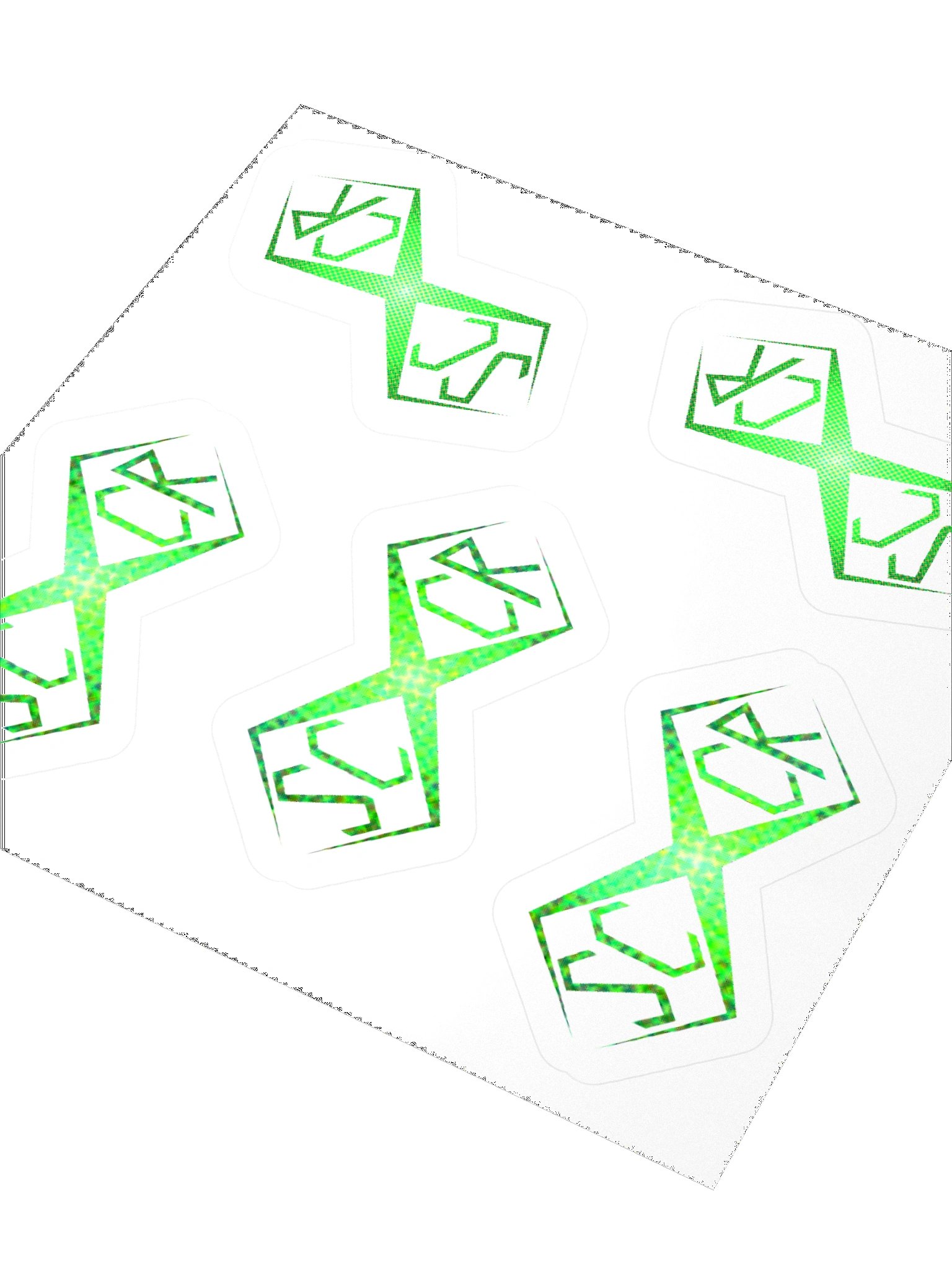 Green X Mini-5 Stickers product image (3)