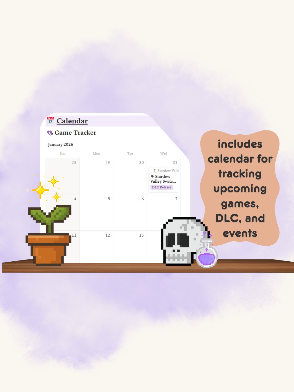 QuestShelf | Notion Gaming Library For Intentional Players product image (4)
