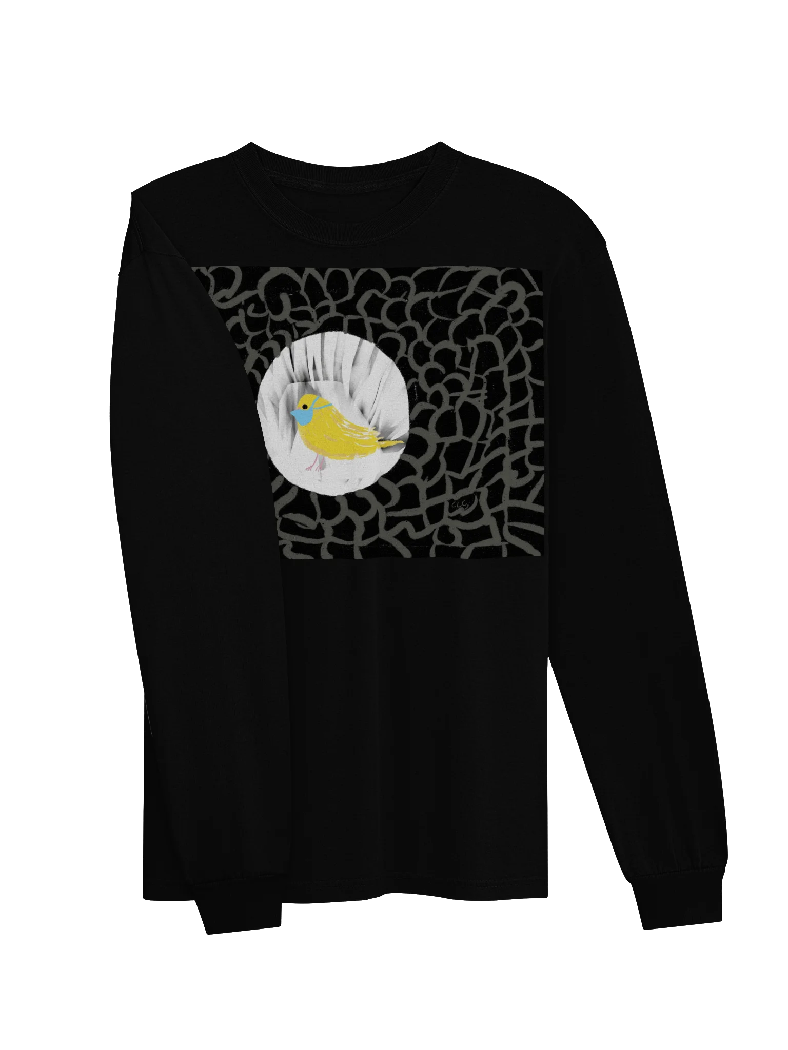 Canary In The Coalmine (mask version) long sleeve tee product image (15)