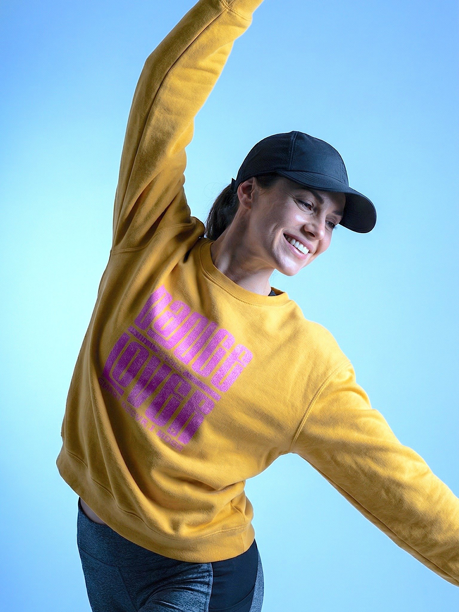 Limited DANCE Lover Moments Crewneck Gildan Sweatshirt_R3CVR.i mode by EQALL® Essentials_Pink product image (1)