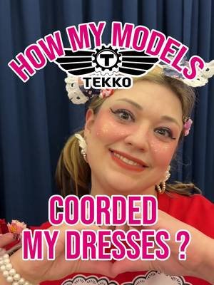 I just adore the make up and coords of all my adorable models at Tekko 2026!   A huge thank you to them for representing my brand Fluffy Tori during this wonderful fashion show 🩷   #tekko2026 #tekko