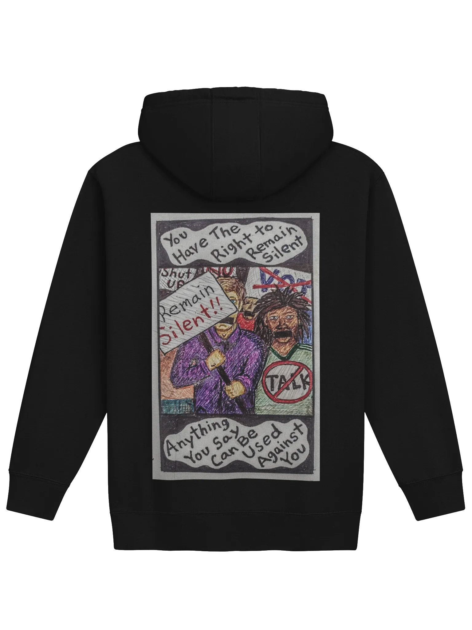 Remain Silent Hoodie product image (1)