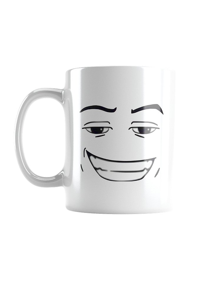The "Man Face" Glossy Mug product image (1)