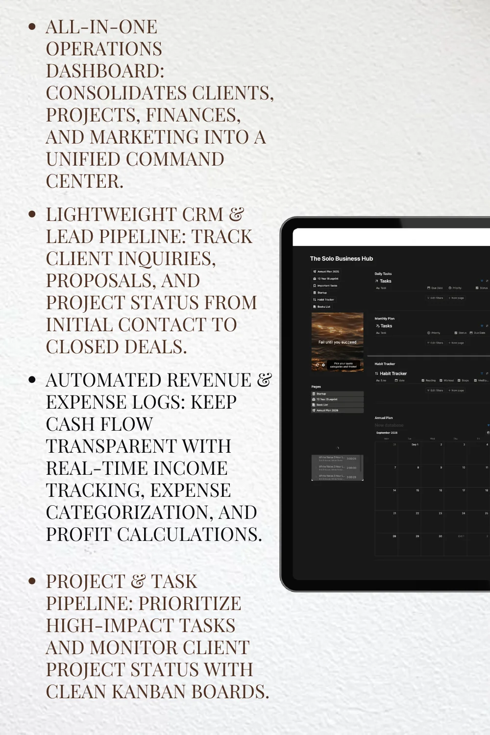 The Solo Business Hub product image (2)