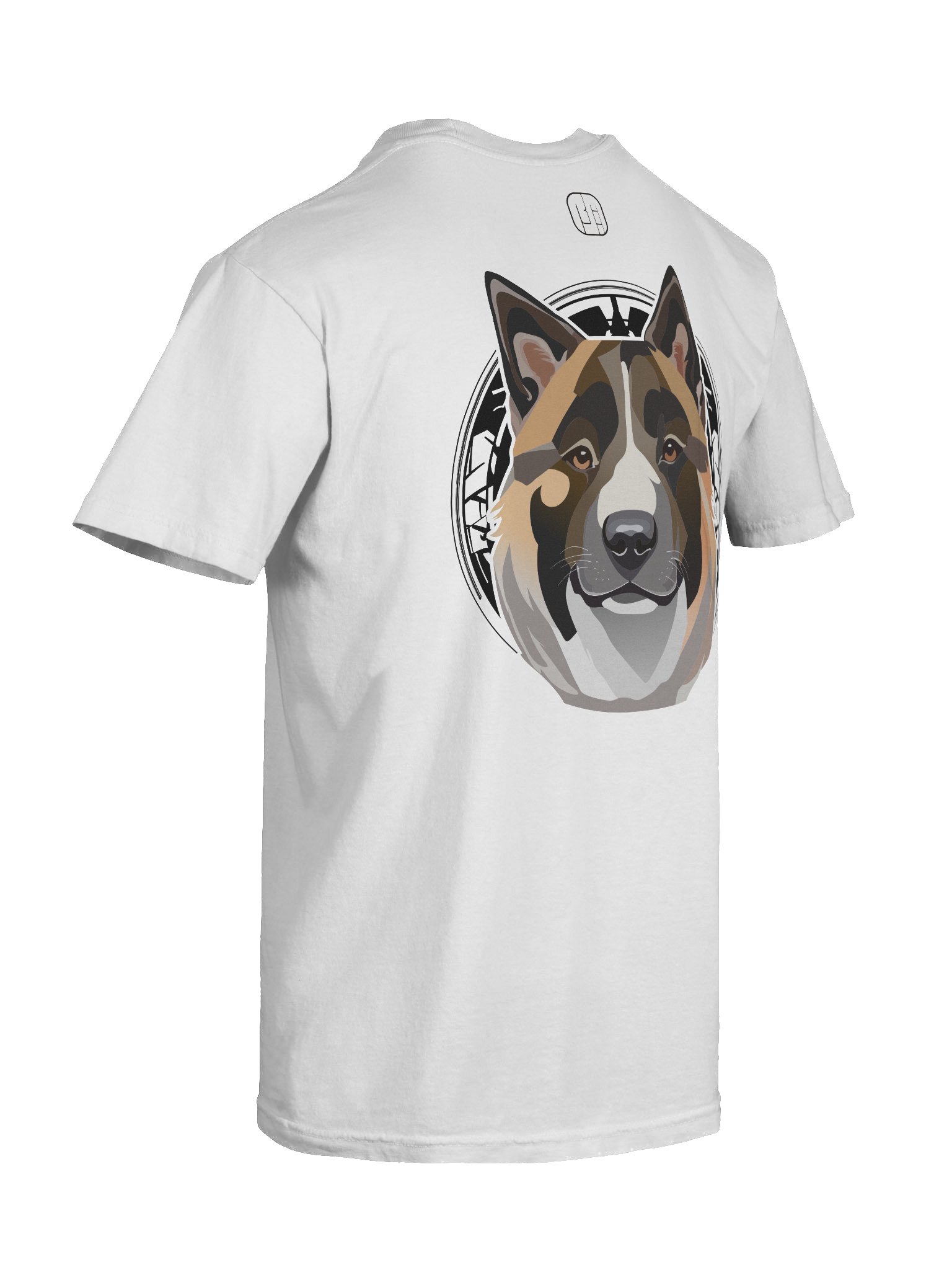 BWN American Akita Shirt WHT - AKITA product image (6)
