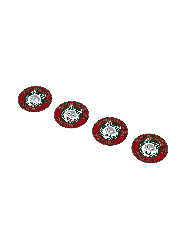 Spreewölfe Stickers x 4 product image (1)