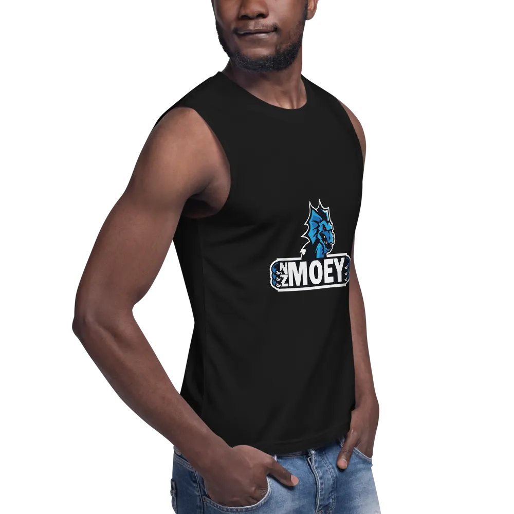 NZMOEY Logo Bella+Canvas Muscle Tank product image (9)