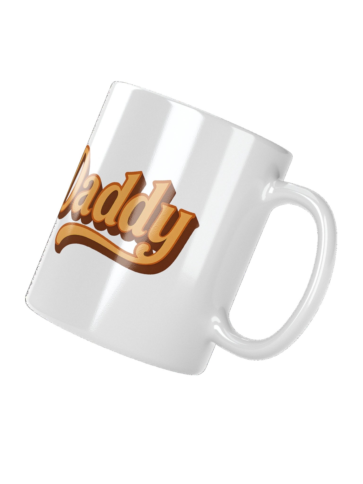 Retro Daddy Typography Design - Vintage Bold Script Mug product image (7)