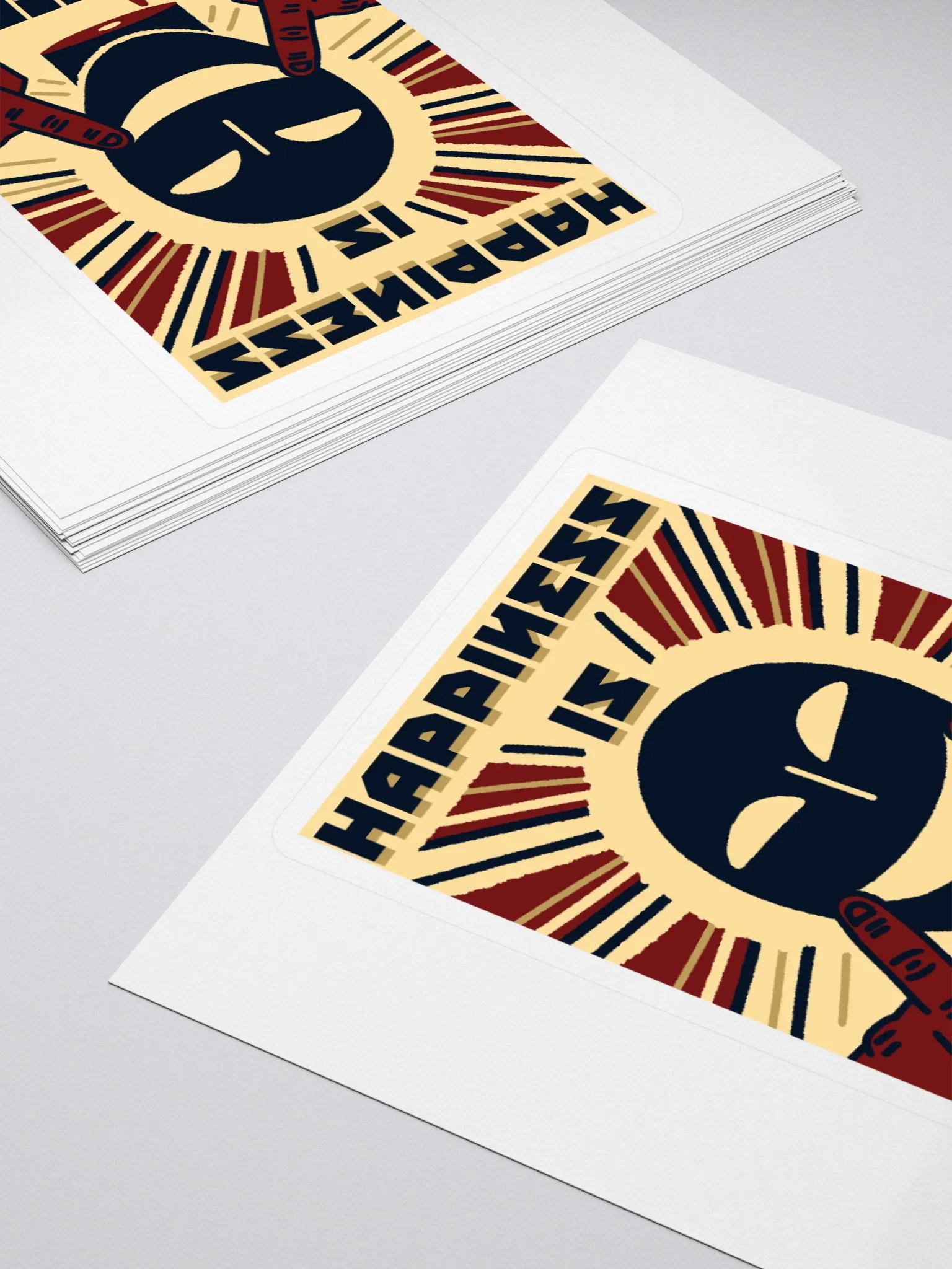 Happiness is Mandatory - Sticker product image (4)