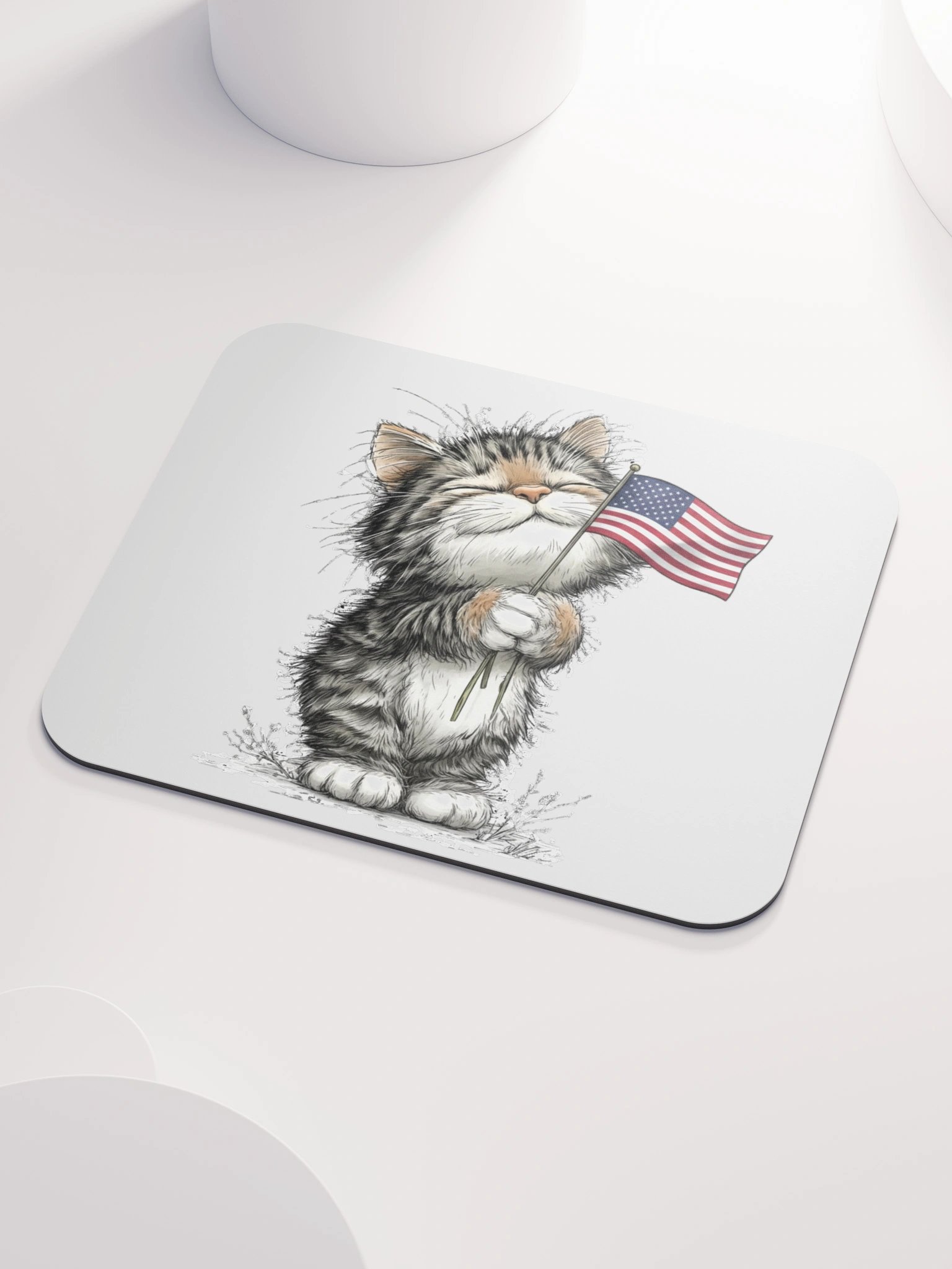Patriotic Kitten Mousepad product image (3)