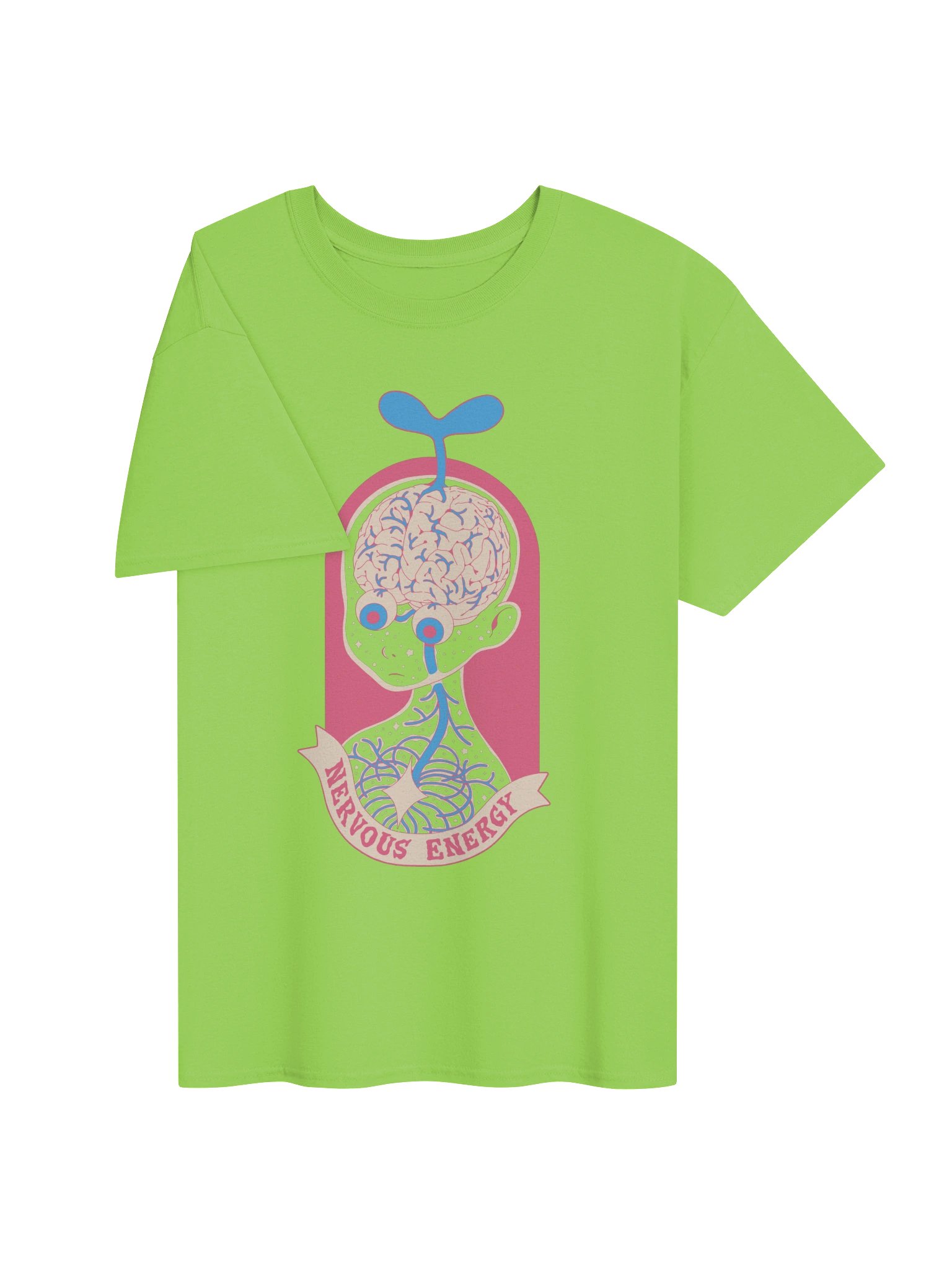Alt Nervous Energy - Tee - Green product image (3)