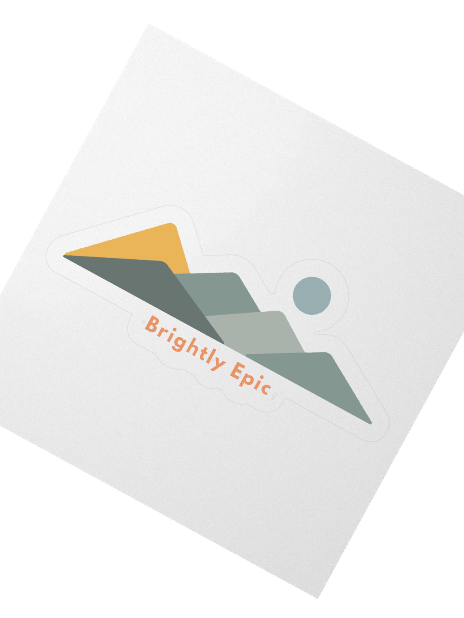 Brightly Epic Sticker product image (8)