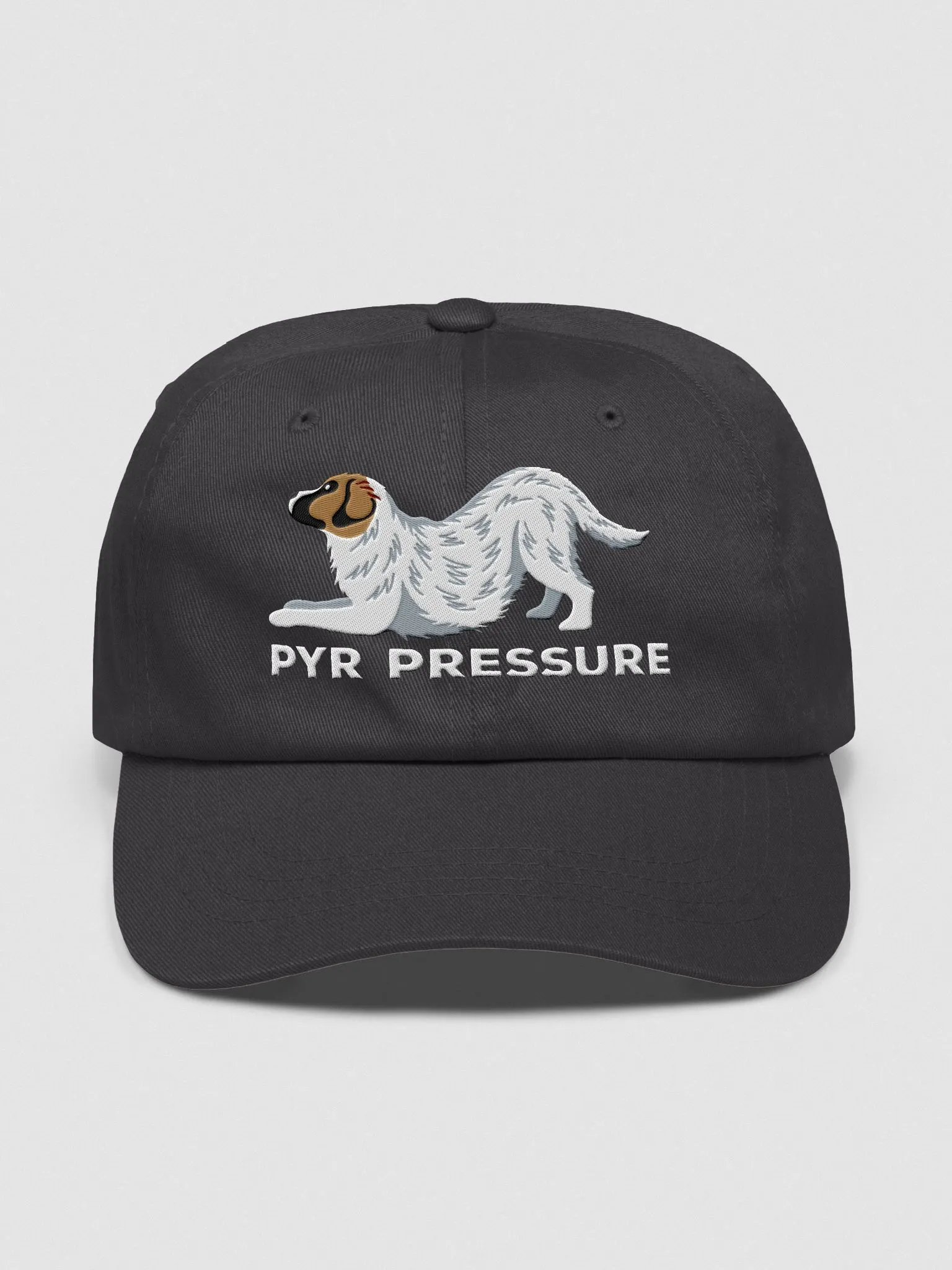 Pyr Pressure Classic Dad Hat(Embroidered) of a Great Pyrenees(2) product image (9)