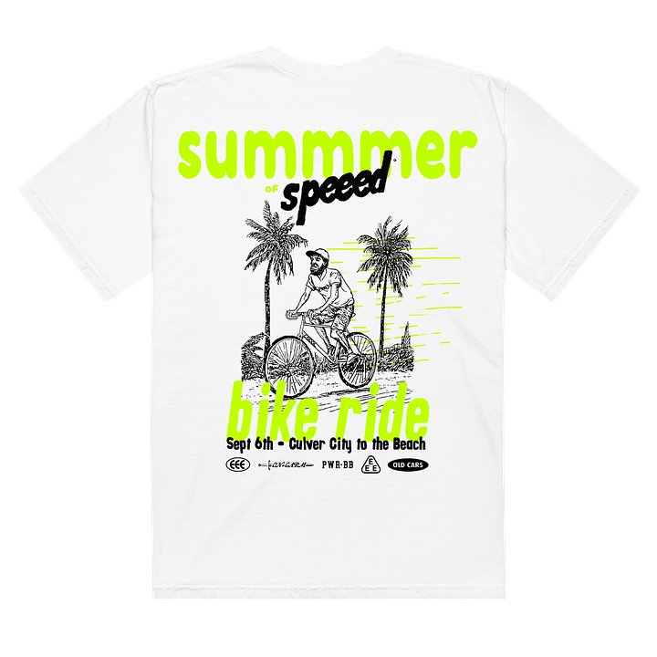 Summmer of Speeed Bike Ride Tee product image (1)