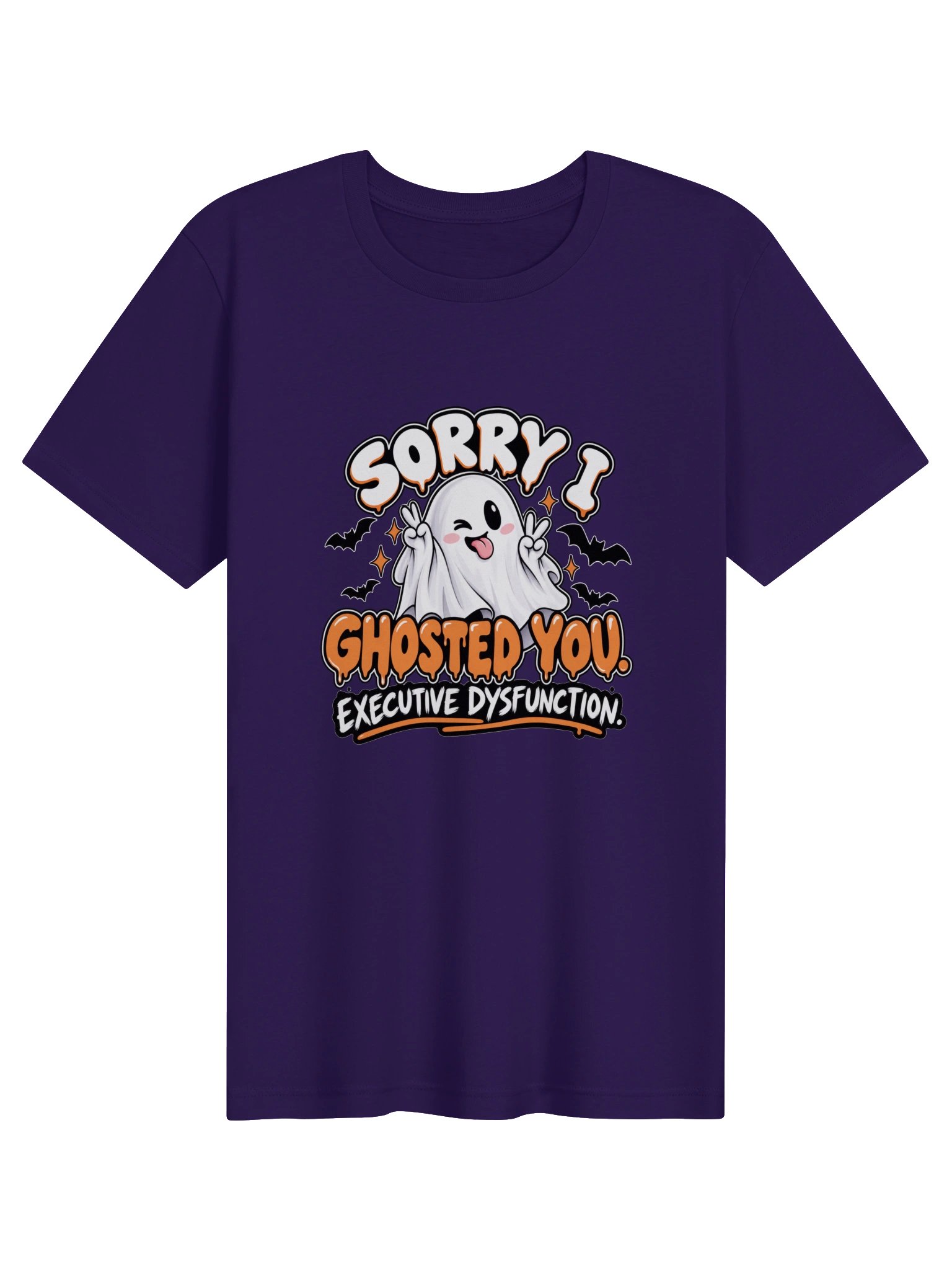 Sorry I Ghosted You | Funny ADHD & Neurodivergent T-Shirt product image (85)