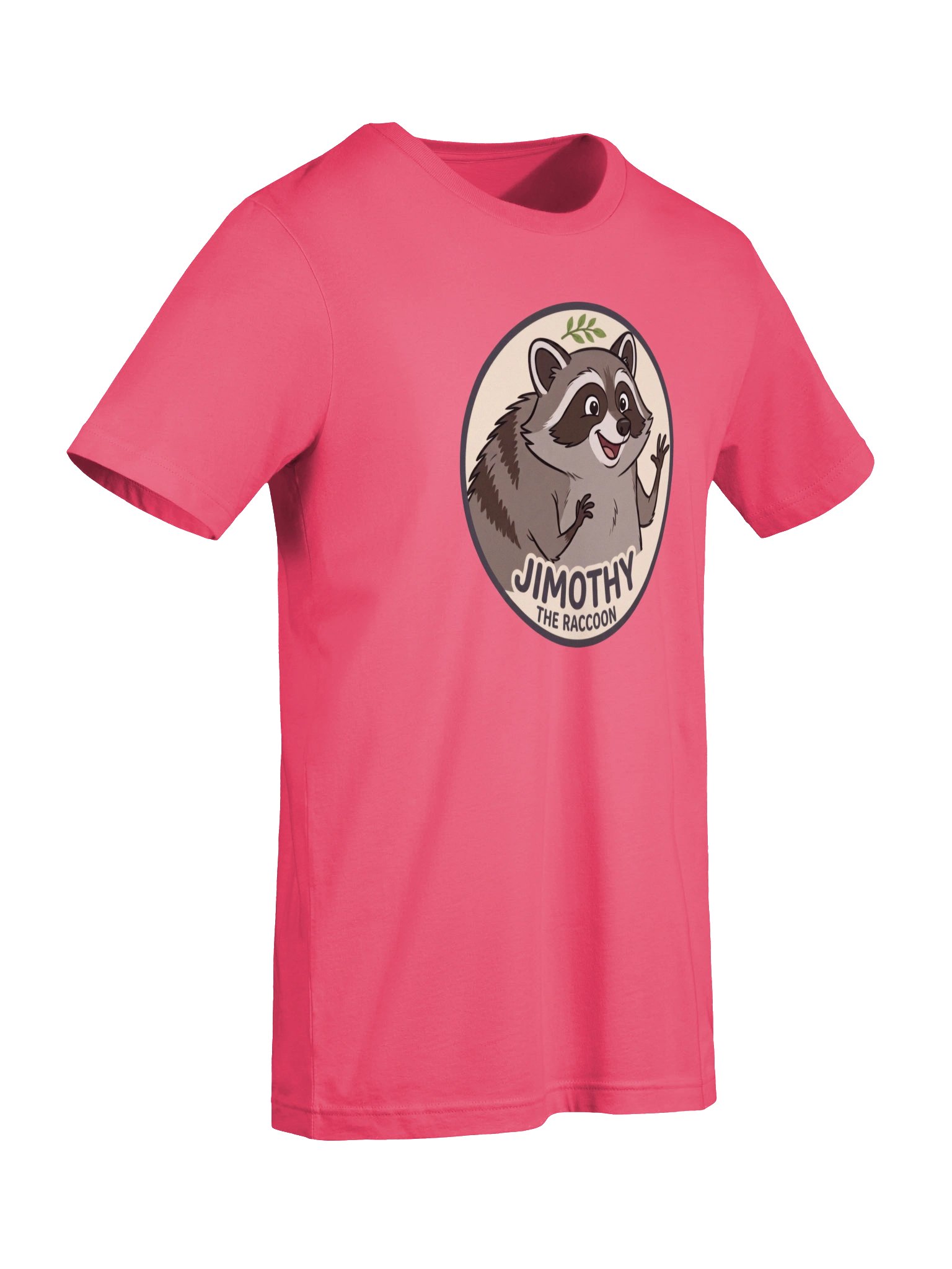 Jimothy the Raccoon Pink Tee product image (6)