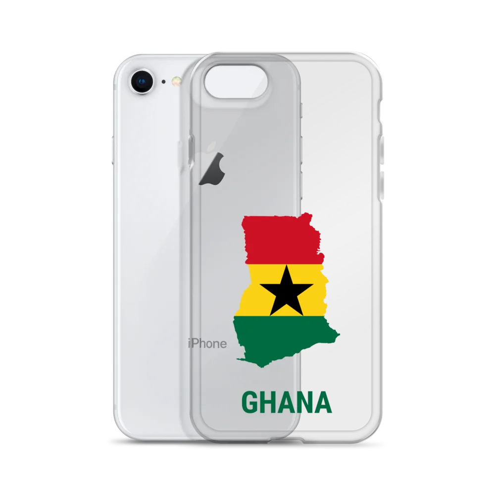 Ghana 2026 World Cup Flag iPhone Tough Case - Ghana Soccer Phone Cover - Dual Layer Protective Case product image (2)