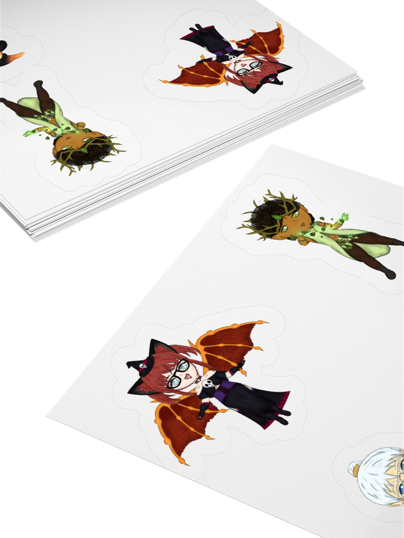 Witch Sticker Set | Choco, Zhen, Haruto, Itachi product image (16)