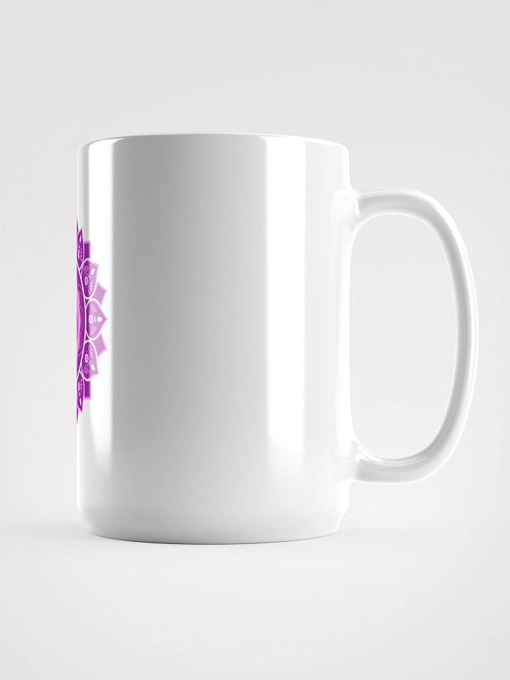 Om Lotus Mandala Ceramic Mug product image (1)
