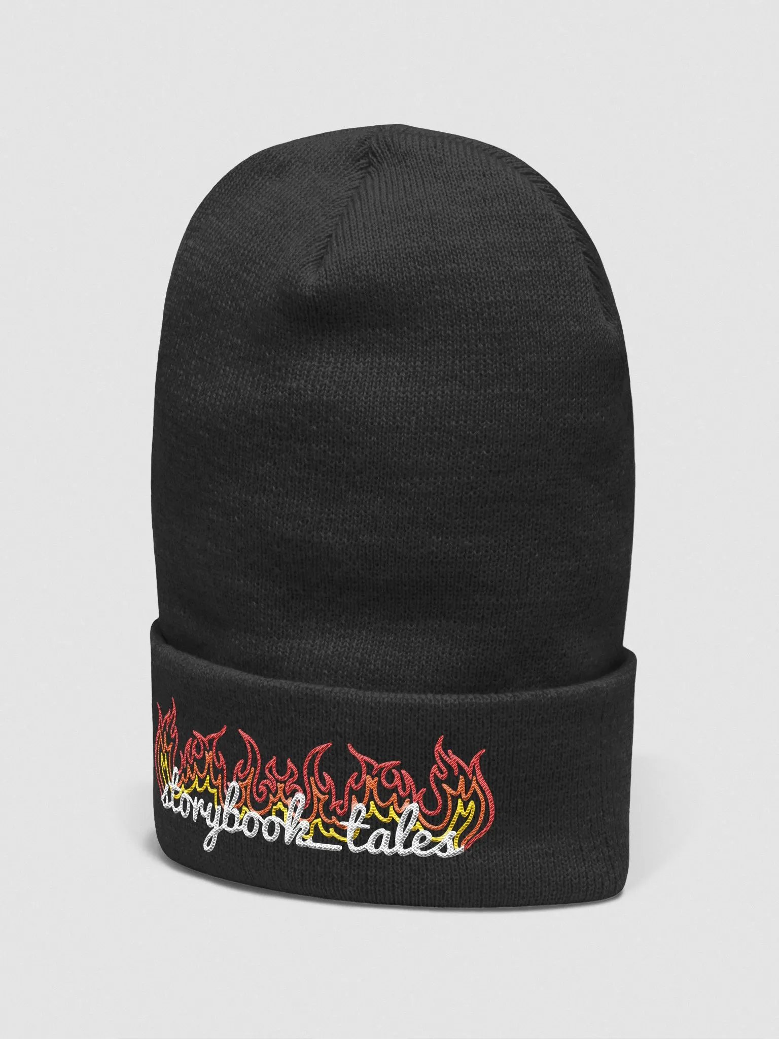 Flaming logo beanie product image (7)