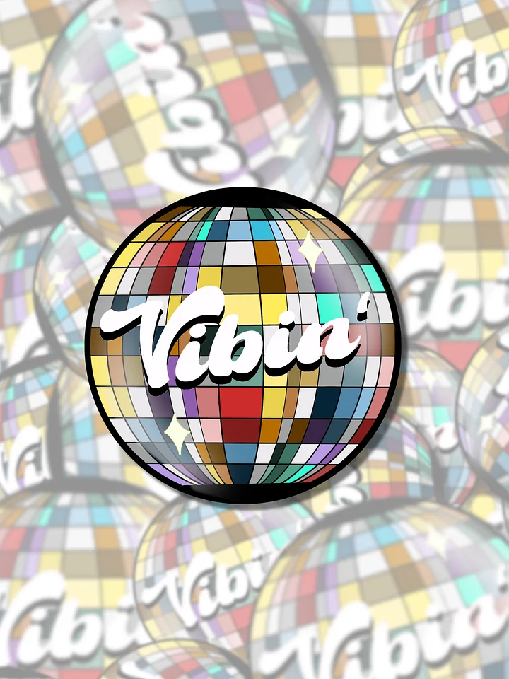 Vibin Disco Ball Sticker product image (1)