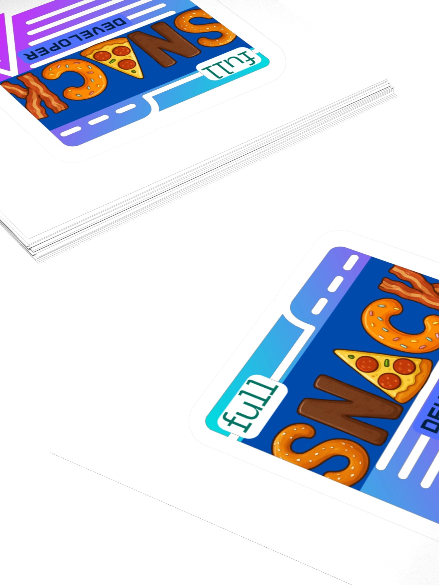 Full Snack Developer Sticker (Coding) product image (7)