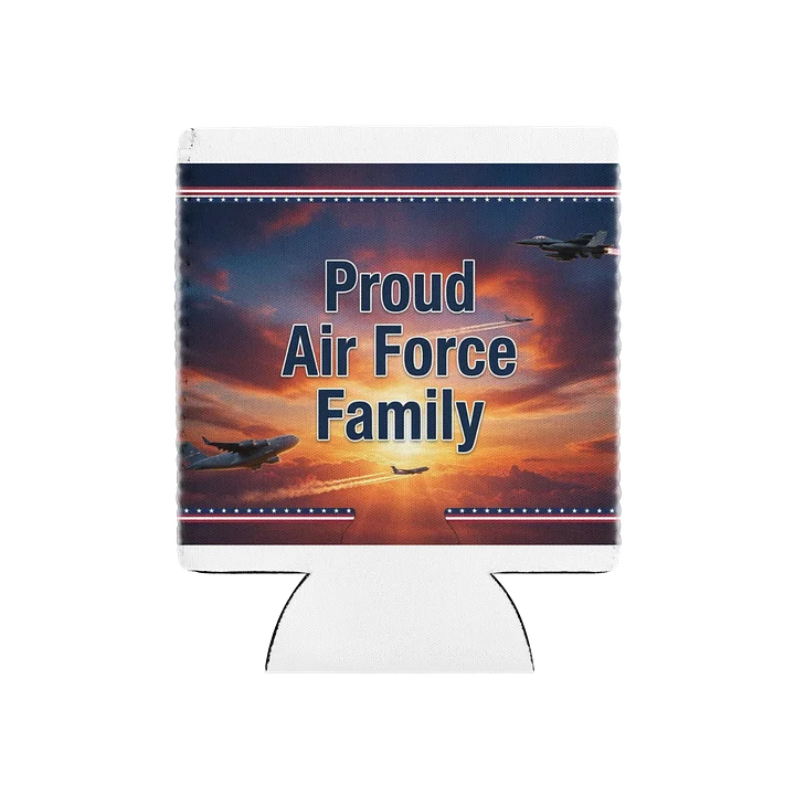 Save Our Veterans - Proud Air Force Family Can Cooler product image (1)