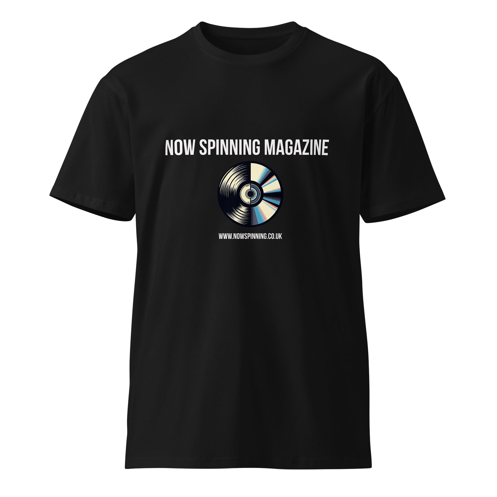 Now Spinning Magazine Logo Unisex T-Shirt product image (1)