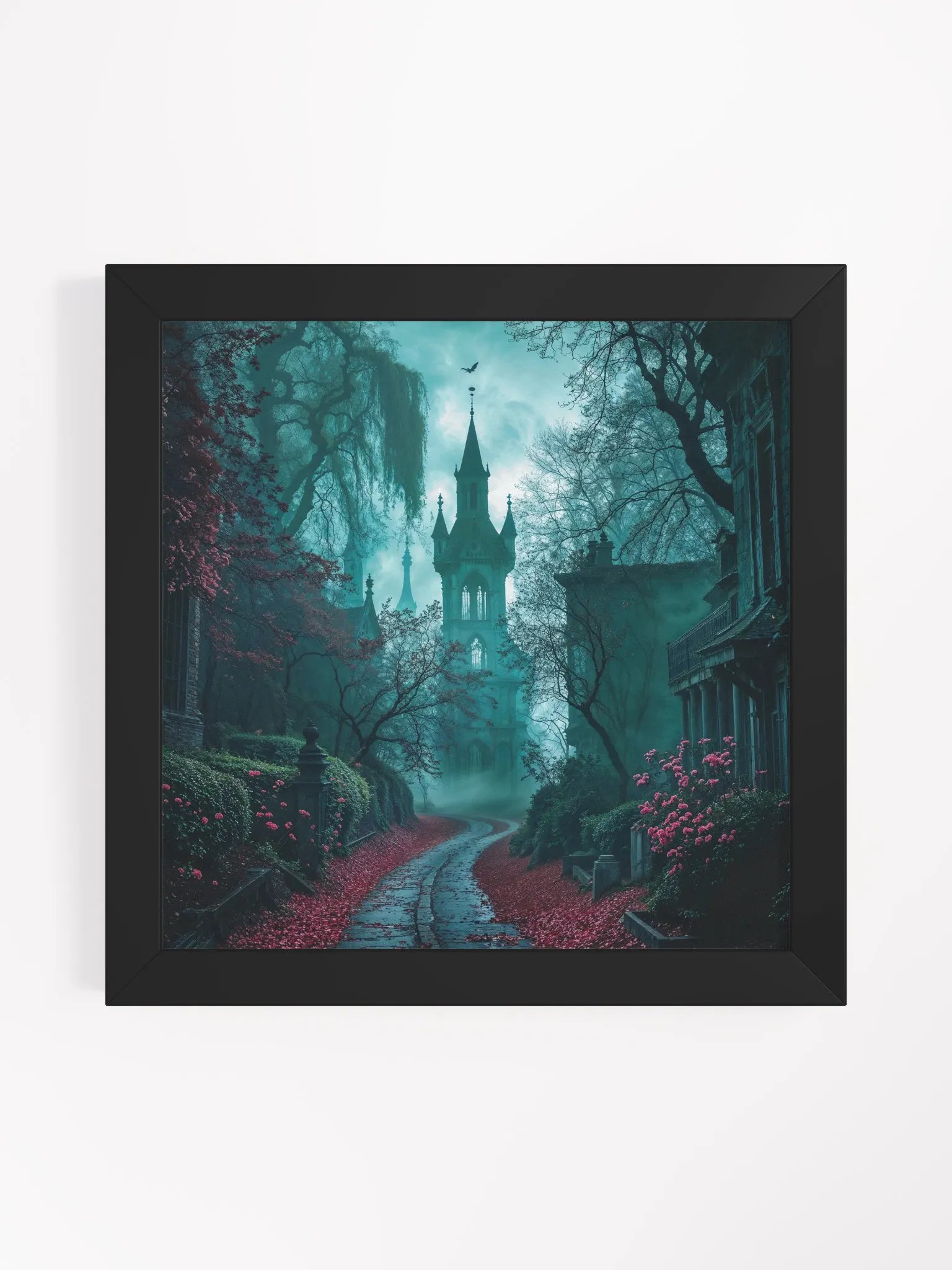 The Crimson Path Framed Print product image (7)
