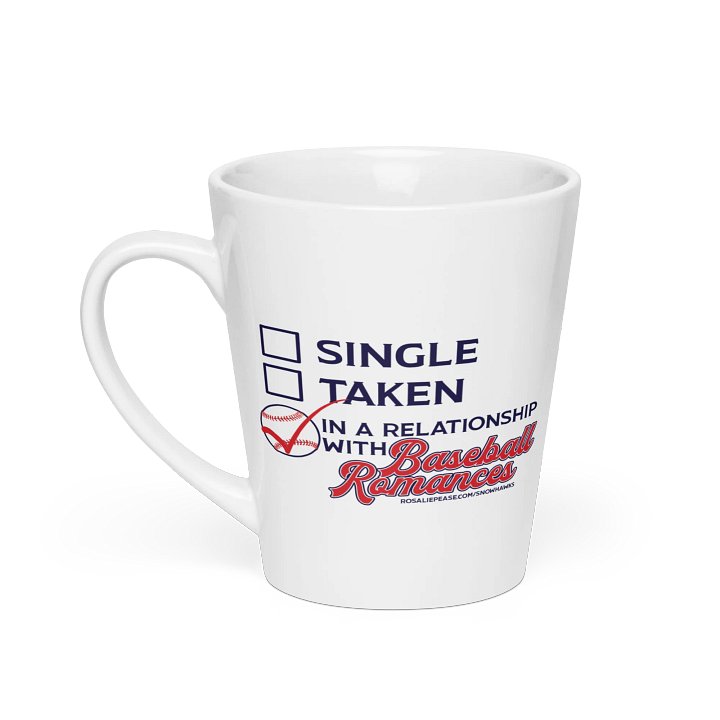 Baseball Romances Latte Mug product image (1)