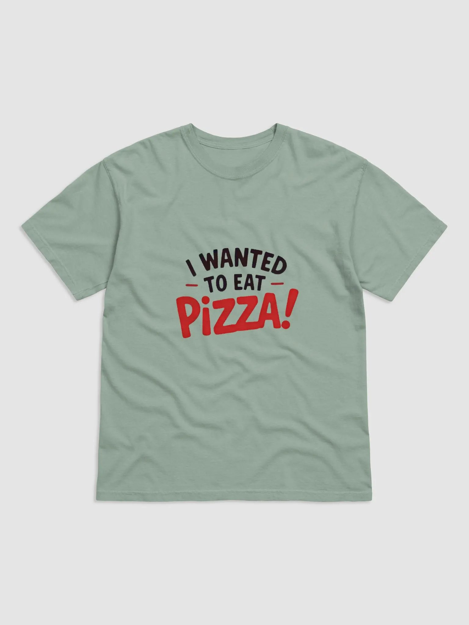 "I Wanted to Eat Pizza!" Comfort Colors Garment-Dyed Heavyweight T-Shirt product image (4)