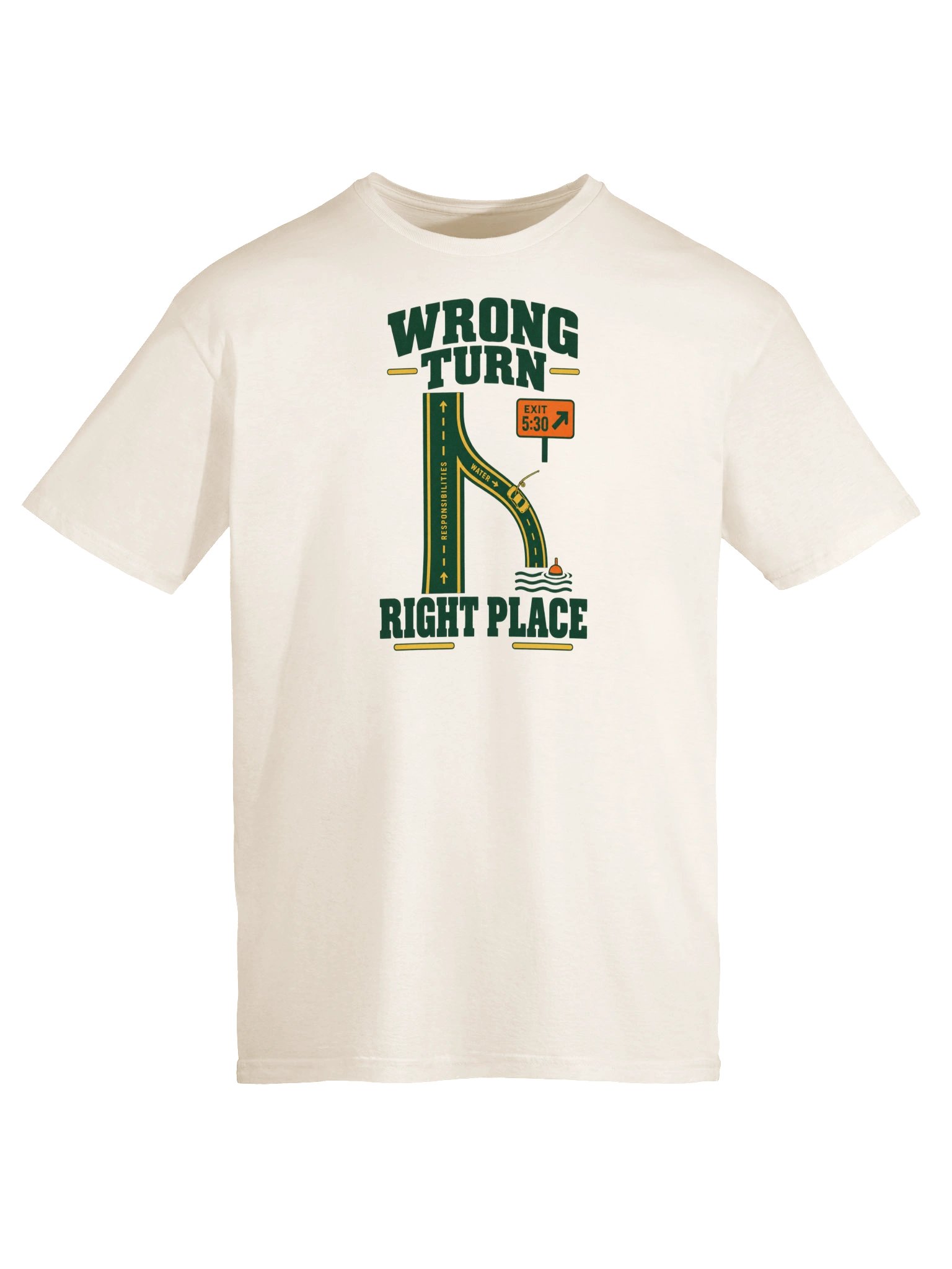 Wrong Turn / Right Place T-Shirt product image (5)