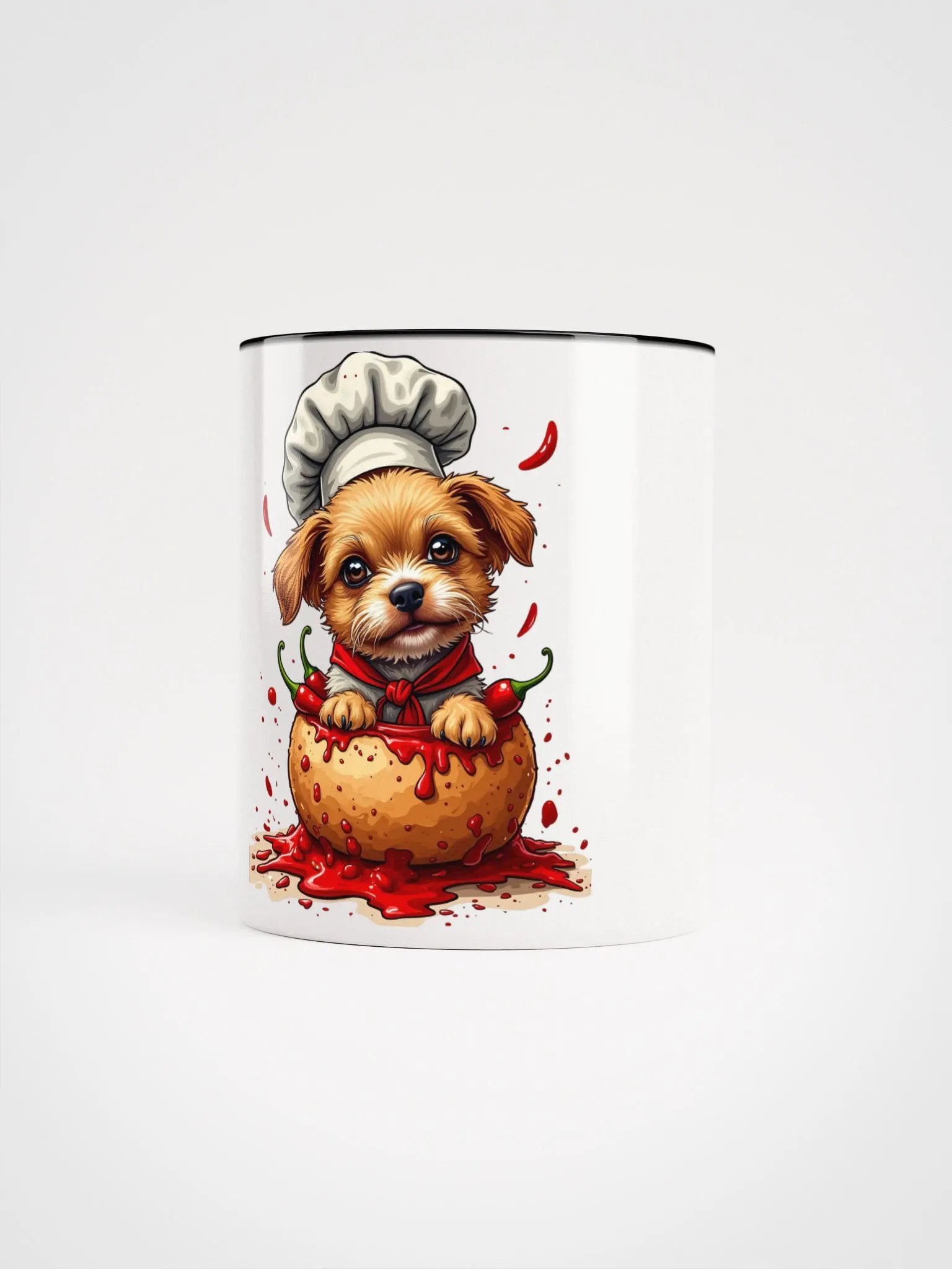 Chef Chilli Dog Ceramic Mug product image (68)
