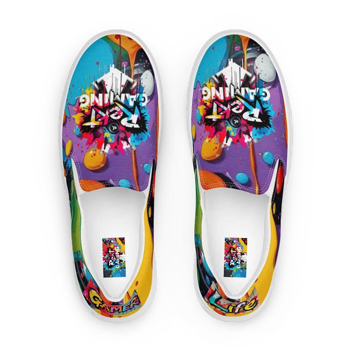 Gamer's Graffiti Splash Women's Shoes product image (1)