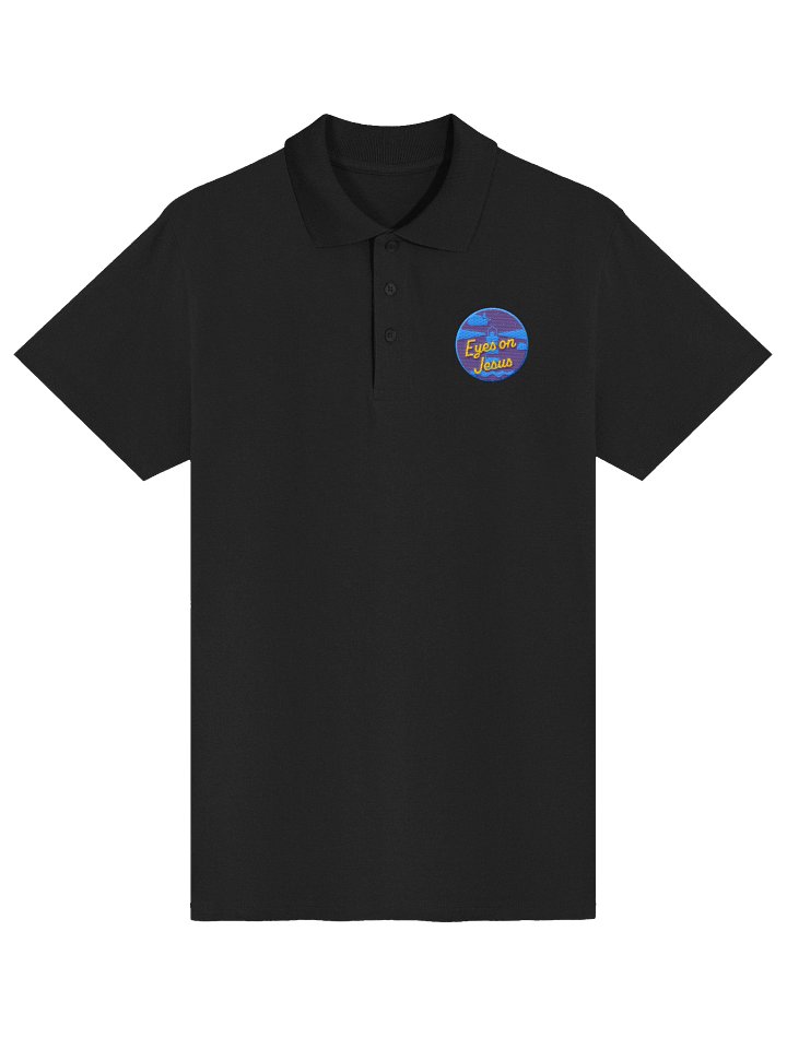 Eyes on Jesus logo Polo product image (1)