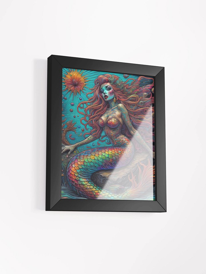 Whimsical Mermaid Dreams Framed Poster product image (2)